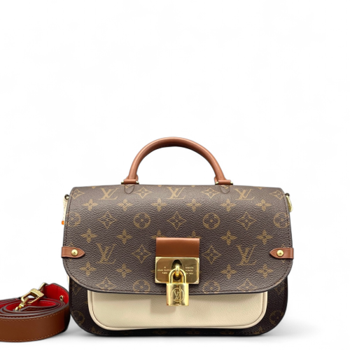 Louis Vuitton Vaugirard Monogram Brown White
