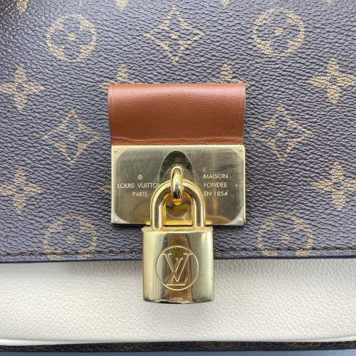 Louis Vuitton Vaugirard Monogram Brown White