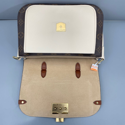 Louis Vuitton Vaugirard Monogram Brown White