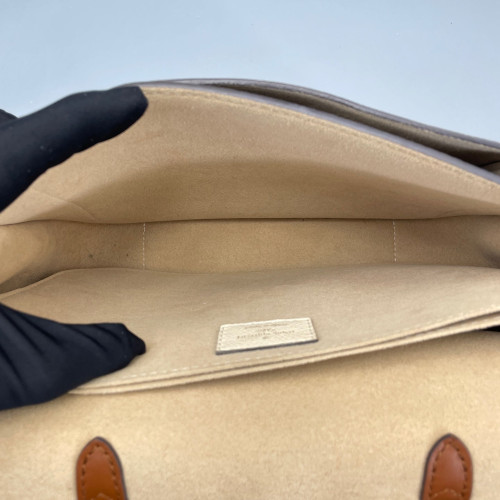 Louis Vuitton Vaugirard Monogram Brown White