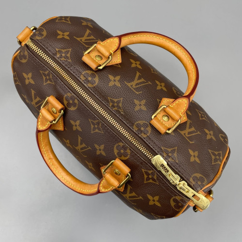 Louis Vuitton Speedy Bandouliere 25 Monogram Brown