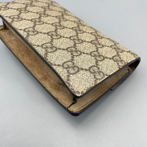 Gucci Super Mini Dionysus GG Supreme Monogram Camel