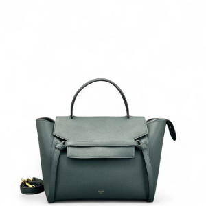 Celine Mini Belt Bag Calfskin Dark Green