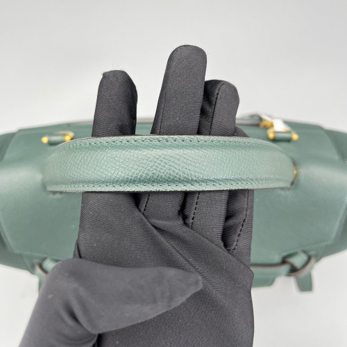 Celine Mini Belt Bag Calfskin Dark Green