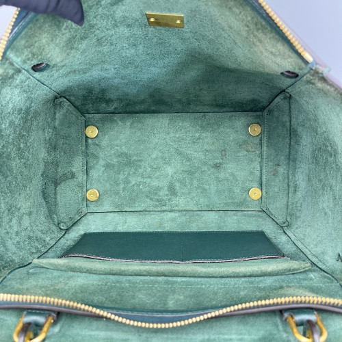Celine Mini Belt Bag Calfskin Dark Green