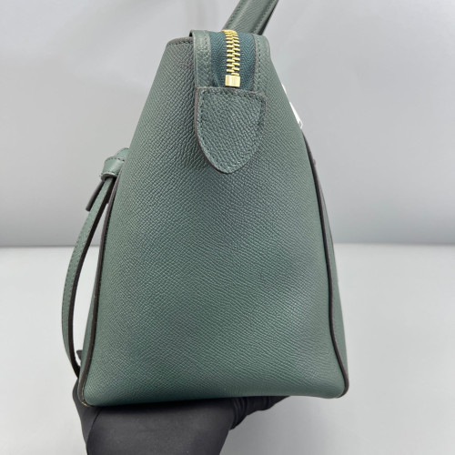 Celine Mini Belt Bag Calfskin Dark Green