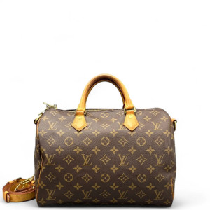 Louis Vuitton Speedy Bandouliere 30 Monogram Brown Louis Vuitton Speedy Bandouliere 30 Monogram Brown