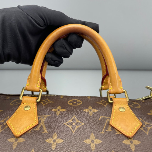 Louis Vuitton Speedy Bandouliere 30 Monogram Brown