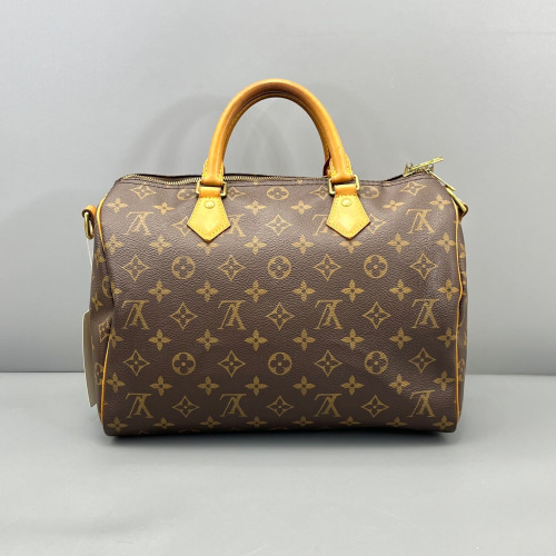 Louis Vuitton Speedy Bandouliere 30 Monogram Brown