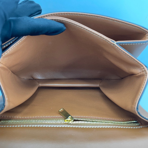 Celine Tabou Calfskin Tan