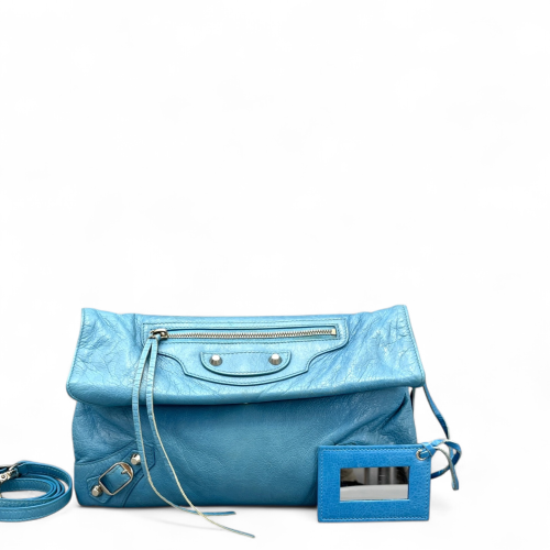 Balenciaga Crossbody Bag Arena Lambskin Blue