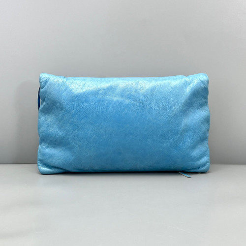 Balenciaga Crossbody Bag Arena Lambskin Blue
