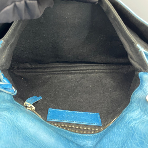 Balenciaga Crossbody Bag Arena Lambskin Blue