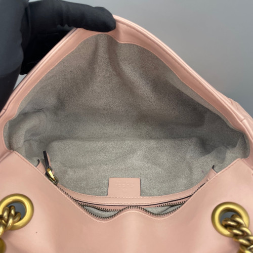 Gucci Small GG Marmont Calfskin Pink Gucci Small GG Marmont Calfskin Pink