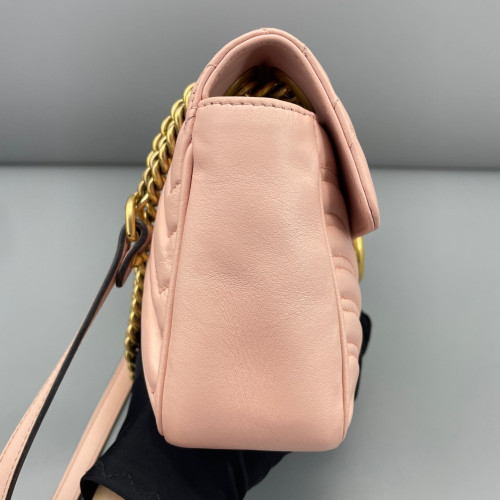Gucci Small GG Marmont Calfskin Pink Gucci Small GG Marmont Calfskin Pink