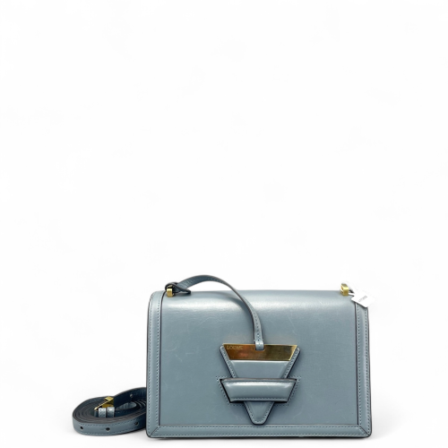 Loewe Medium Barcelona Shoulder Calfskin Dusty Blue