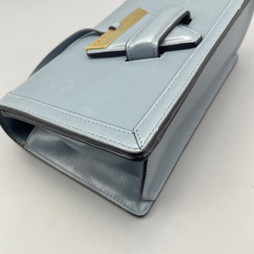 Loewe Medium Barcelona Shoulder Calfskin Dusty Blue