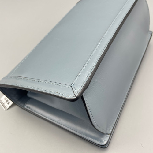 Loewe Medium Barcelona Shoulder Calfskin Dusty Blue