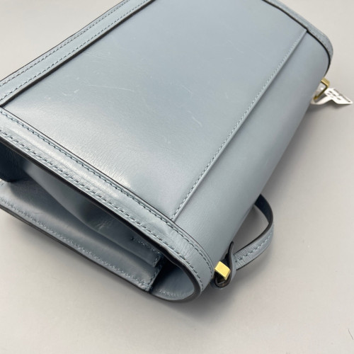 Loewe Medium Barcelona Shoulder Calfskin Dusty Blue