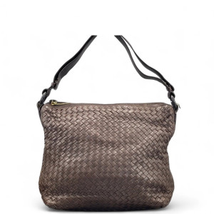 Bottega Veneta Tote Bag Calfskin Intrecciato Brown