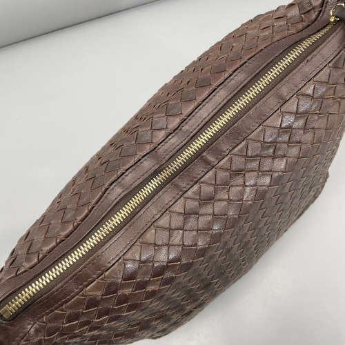Bottega Veneta Tote Bag Calfskin Intrecciato Brown