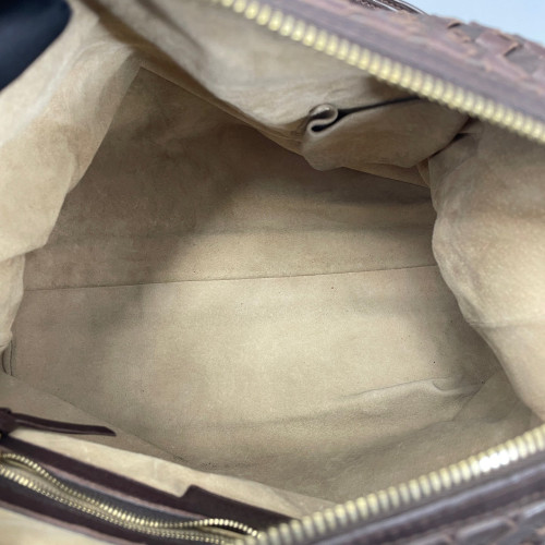 Bottega Veneta Tote Bag Calfskin Intrecciato Brown