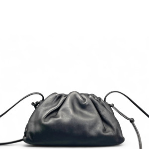 Bottega Veneta The Mini Pouch Nappa Black