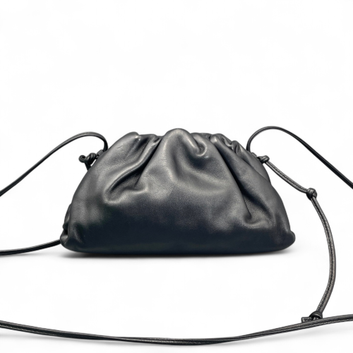Bottega Veneta The Mini Pouch Nappa Black