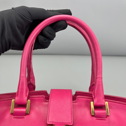 Yves Saint Laurent Medium Cabas Chyc Calfskin Rose