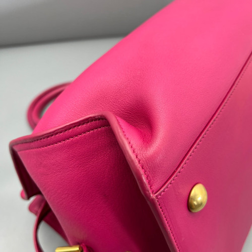 Yves Saint Laurent Medium Cabas Chyc Calfskin Rose