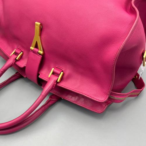 Yves Saint Laurent Medium Cabas Chyc Calfskin Rose