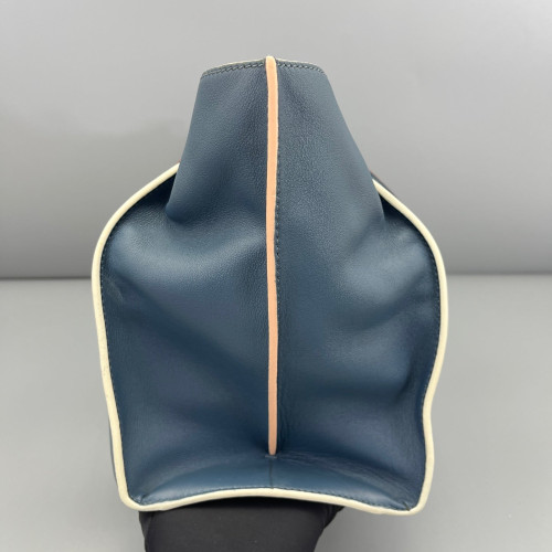 Fendi Regular 3jours Tote Calfskin Blue