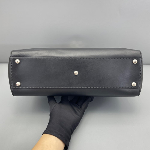 Fendi Peekaboo Iconic Medium Calfskin Black