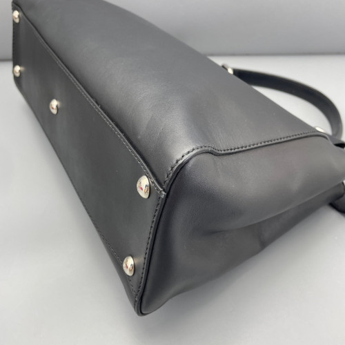 Fendi Peekaboo Iconic Medium Calfskin Black