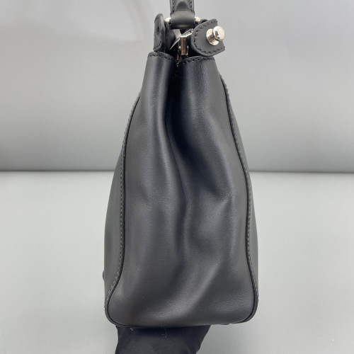 Fendi Peekaboo Iconic Medium Calfskin Black