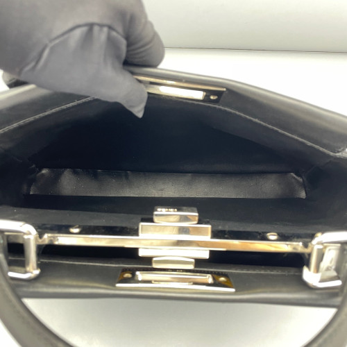 Fendi Peekaboo Iconic Medium Calfskin Black