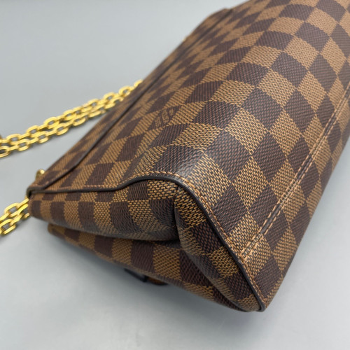 Louis Vuitton Vavin PM Damier Ebene Brown Black