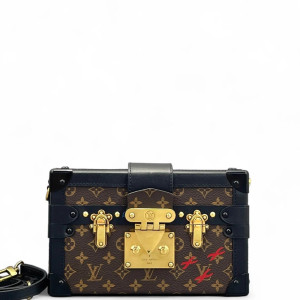 Louis Vuitton Petite Malle Monogram Brown Black