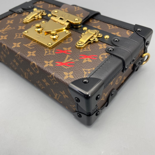 Louis Vuitton Petite Malle Monogram Brown Black