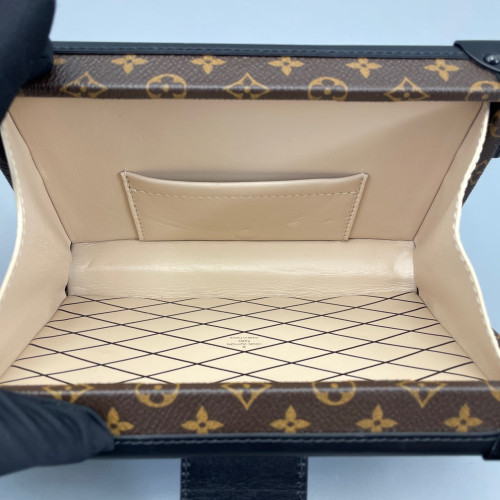 Louis Vuitton Petite Malle Monogram Brown Black