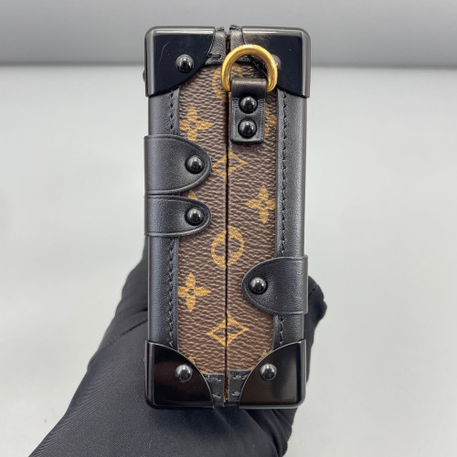 Louis Vuitton Petite Malle Monogram Brown Black
