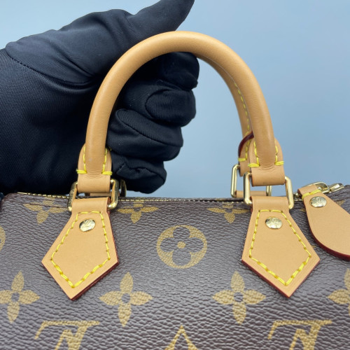 Louis Vuitton Nano Speedy Bandouliere Monogram Brown