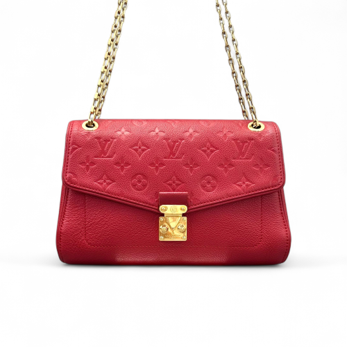 Louis Vuitton Saint Germain PM Monogram Empreinte Red