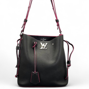 Louis Vuitton Lockme Bucket Calfskin Black