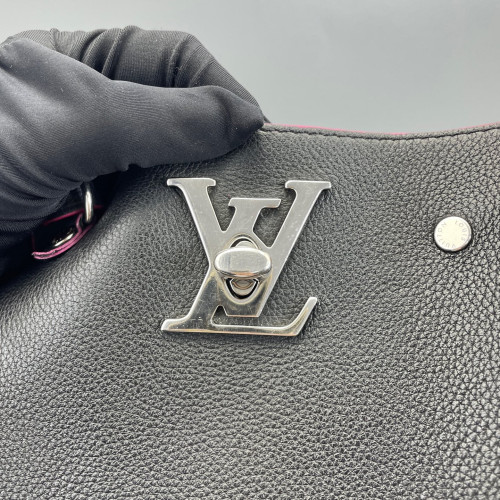 Louis Vuitton Lockme Bucket Calfskin Black