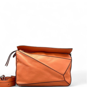 Loewe Medium Puzzle Calfskin Orange