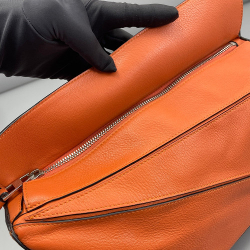 Loewe Medium Puzzle Calfskin Orange