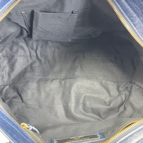 Balenciaga Medium City Arena Lambskin Dark Blue