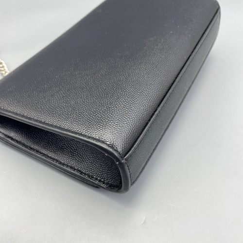 Yves Saint Laurent Small Classic Kate Grained Calfskin Black