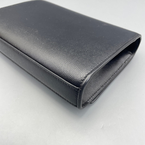 Yves Saint Laurent Small Classic Kate Grained Calfskin Black